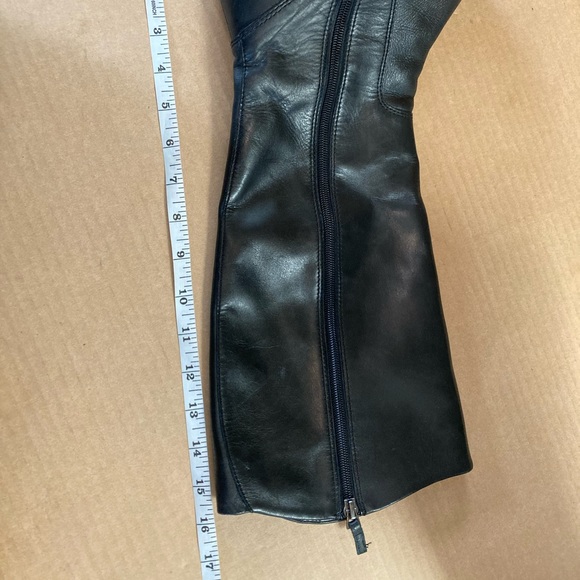 Franco Sarto Clara Tall Leather Boots size 9M - Picture 3 of 15